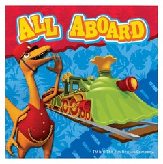 HTF NEW Dinosaur Train Birthday Party Supplies Decor Napkins Banner Table Cover