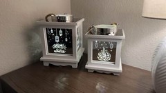 2 Piece set Ramadan Lanterns Arabic