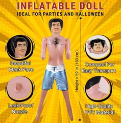 Customizable Life-Size Diego Inflatable for Fun Parties, Events & Celebrations