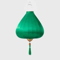 Solid Color Hanging Lantern Outdoor Waterproof Cloth Lantern Festival Decor