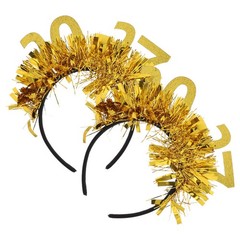 2pcs 2027 New Year Headbands – Number Headband with Tassel – Happy New