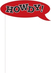 Western Cowboy Photo Booth Props 10 Ct Sealed Party Supplies