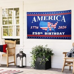 Long-Lasting 3×5 Ft American Flag – Indoor & Outdoor Decor for 250th Anniversary