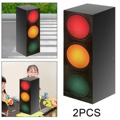 2 Pieces Traffic Light Favor Boxes Traffic Light Decor Easy to Setup Birthday
