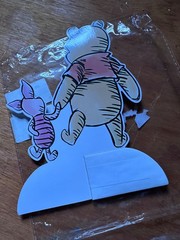 9 pc Winnie The Pooh Table Stand Up Decor Party Theme decoration supplies.
