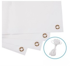 Large Sublimation Banner blank banners to decorate vinyl，2×6 Ft Polyester