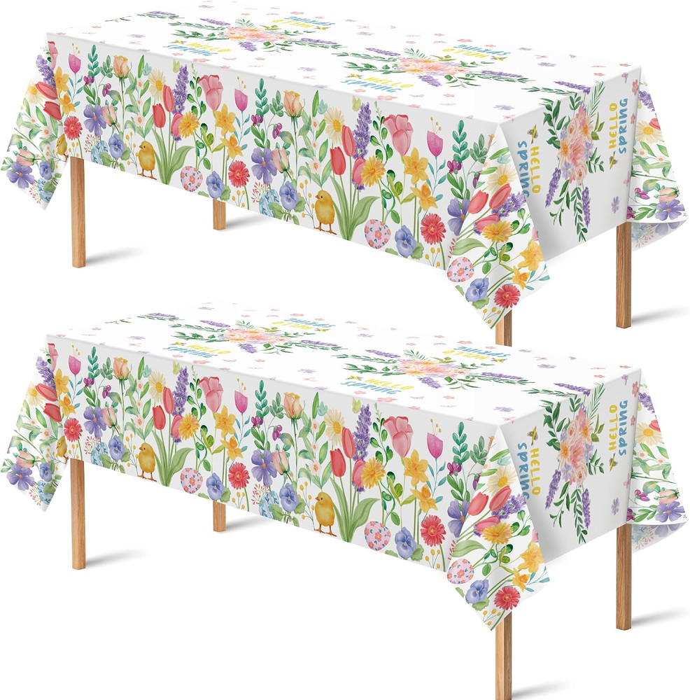Summer Party Decorations – Summer Decorations for Home – 2 Pack Disposable Plast