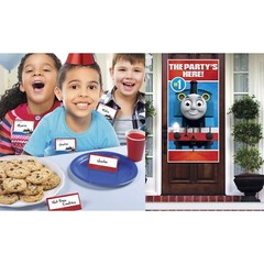 THOMAS THE TANK ENGINE PARTY WELCOMING KIT DOOR COVER PLACE CARDS NAME TAGS