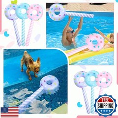 Civaner 6 Pcs Candyland Birthday Party Decoration Donut 33 Inch Lollipop Stic