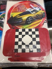 17 lot (6 in each package 102 total) SPEED RACER CUPCAKE HOLDERS Birthday Party