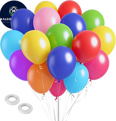 100 Pack 12″ Latex Party Balloons Decoration Set Birthday Wedding Baby Shower