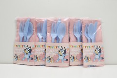 BLUEY Birthday utensils, bluey clues party theme,bluey birthday supplies,bluey