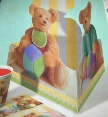 Teddy Bear Baby Shower Centerpiece 11″ Boy/Girl Party Table Decoration Hallmark
