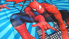 Spider-Man Birthday Banner Backdrop Letters Tablecloth 3 Set