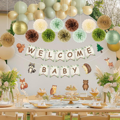 Party Tissue Pom Poms