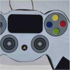 3 VIDEO GAME CONTROLLER PIÑATAs, Chalk board included – Medium Size birthday