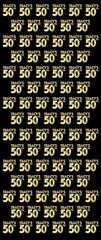 Birthday Photo Backdrop Banner Stand Any Age Gold Effect Name & Age Bespoke