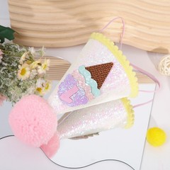 Ice Cream 1st Birthday Cone Hat – Sweet One First Birthday Hat, Ice Cream 1st…