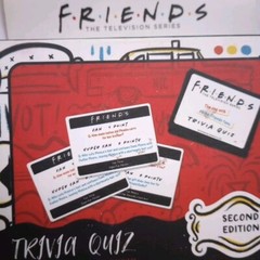 Friends Themed Party Decorations Birthday Trivia Game Cupcake Topper Banner Set
