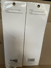 Silver Circle Banners Lot of 2 NIP Irridescent 6 ft ea Decoration Rainbow Celebr