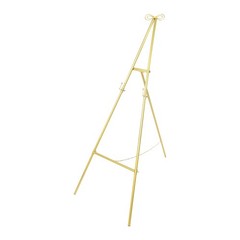 Modern Gold Display Easel 2 Pack Decorative Floor Standing Holder for Event