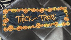 Trick or Treat Banner. 2ft 11 Inches By 11 Inches Width.