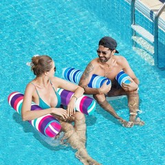 2 Pack Inflatable Water Hammock Pool Floats for Adults – XL Multi-Purpose