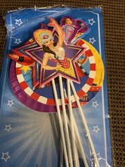 Ringling Bros Banum & Bailey Circus 8 piece Cake Tops New