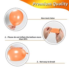 Construction Balloons, 12 inch Black Orange Yellow Balloons,Excavator Helmet …