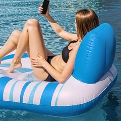 Extra Large Adult Pool Float – Inflatable Lounge Pool Floats for Adults, Over…