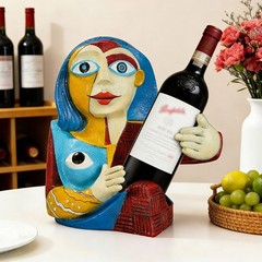 Modern Synthetic Wine Stand Formed In Present Day Figure Outline Aesthetic