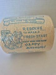FUNNY Birthday Decorations Toilet Paper -Funny Design Great Hilarious Gag Laugh