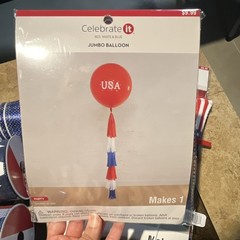 Red, White, And Blue USA Party Decorations Celebrate It Brand