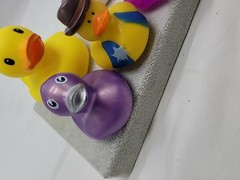 Lot of 6 Assorted Rubber Ducks Jeep Lovers Duckies