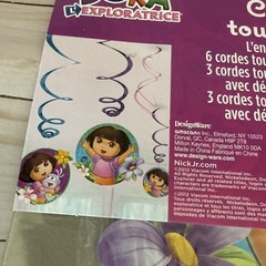 Dora The Explorer Swirl Decorations Hanging Birthday Party Supplies New