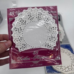 VTG Lace Medallion Paper Doilies 2 Pkgs NEW & 1 Assorted Open Pkg 150+