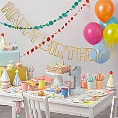 Silver Glitter Number 1 Wooden Table Centerpiece Birthday Party Decor 7.8 In