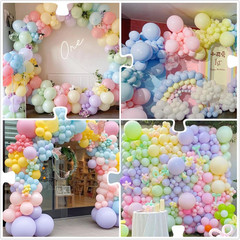 412Pcs Pastel Balloon Garland Arch Kit 18 12 10 5 Inch Different Sizes Macaron A