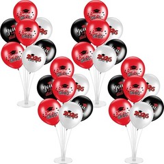 4 Set Graduation Party Balloon Stand Kits for Table Centerpieces Balloon Tables