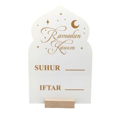 Ramadan Countdown Calendar 30 Days Eid Mubarak Calendar Ornament Decorations