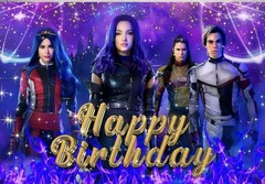 Disney Descendants 3 Birthday Party Supplies 🎈36 Pieces, Balloons, Banners