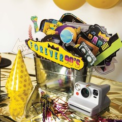 90s Photo Booth Props – 41-pc 90 s Selfie Prop Kit with 8 x 10-Inch Sign, 60 …