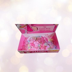 El Bubble It’s A Girl Pink Box & Pacifier & Bottles Table Decor Confettit