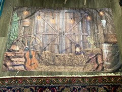 Western Cowboy Backdrop Cowboy Party Decor Large Tapestry Banner 43″x 69″