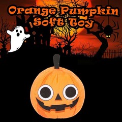 Pumpkin Soft Toy Halloween Themed Plush 10cm x 10cm X 1