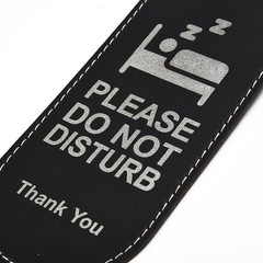 1*Do Not Disturb Signs Door Knobs Hanger Pendant Cleaning Label Make Up Room