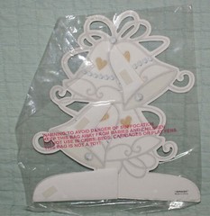 Amscan Hearts Bell Honeycomb Centerpiece New Open Package 3-D NEW Fast Shipping
