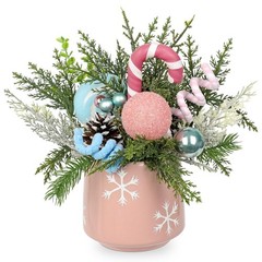 Christmas Centerpieces for Tables, Small Christmas Table Arrangements with Ce…