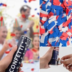 Confetti Cannon 12 Pack Multicolor Biodegradable Confetti Popper Party Confetti