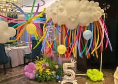 Multi 260 Balloons, 100Pcs Long Balloons for Building Balloon Arches, Skinny …